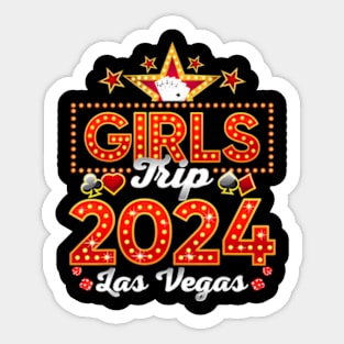 Vegas Girls Trip 2024 Las Vegas Vacation 2024 Group Sticker